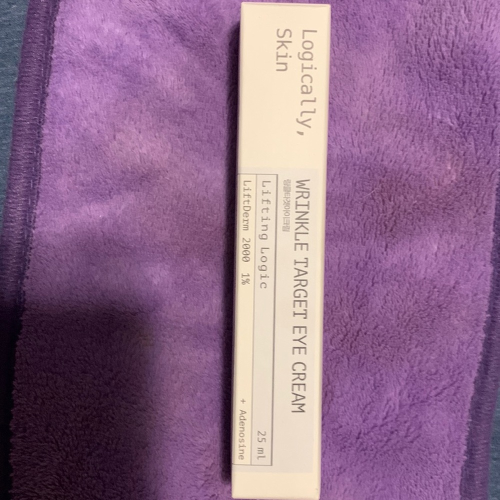Logically Skin wrinkle target eye cream BNIB